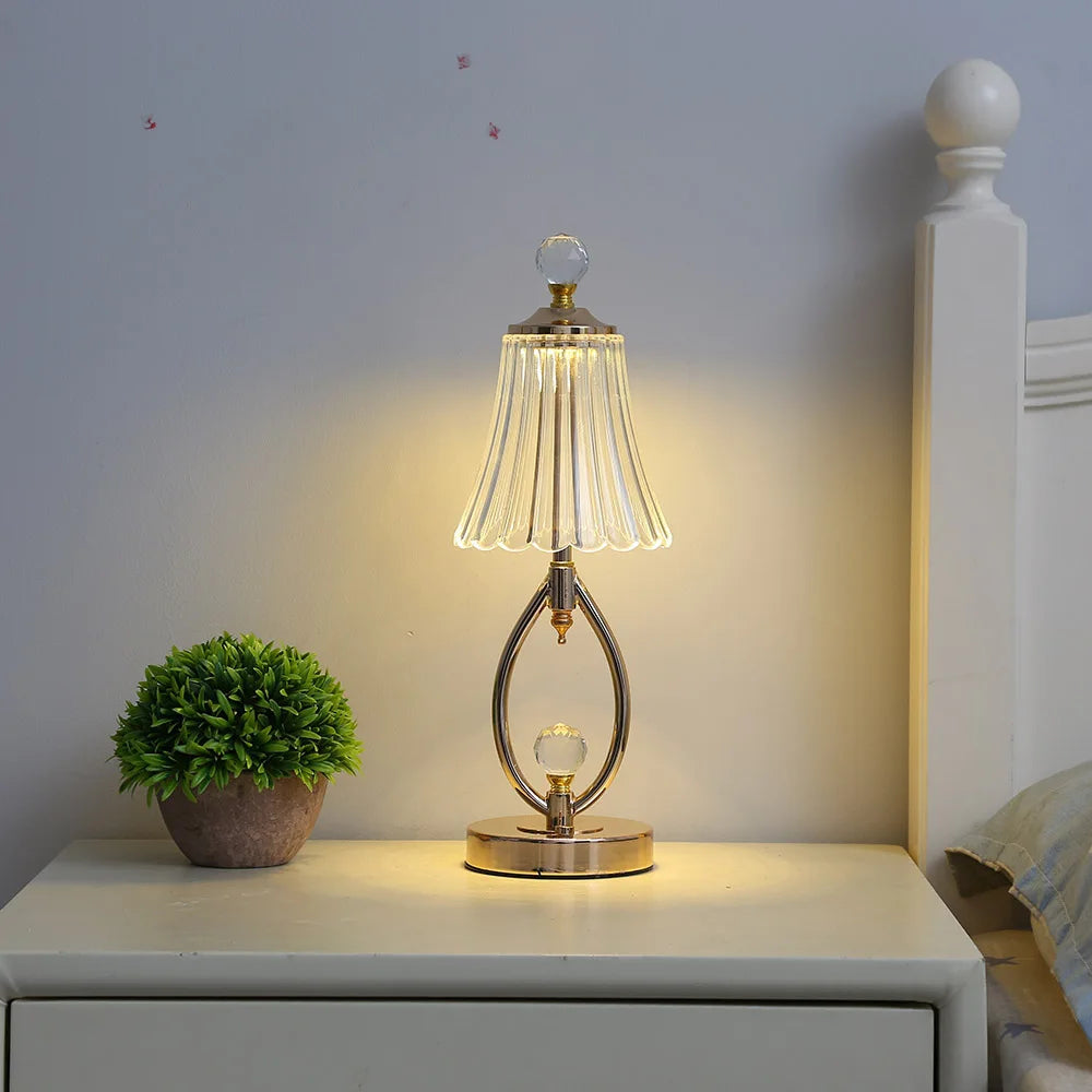 Vintage Taavita Table Lamp made of Crystal - Luxury for Your Home