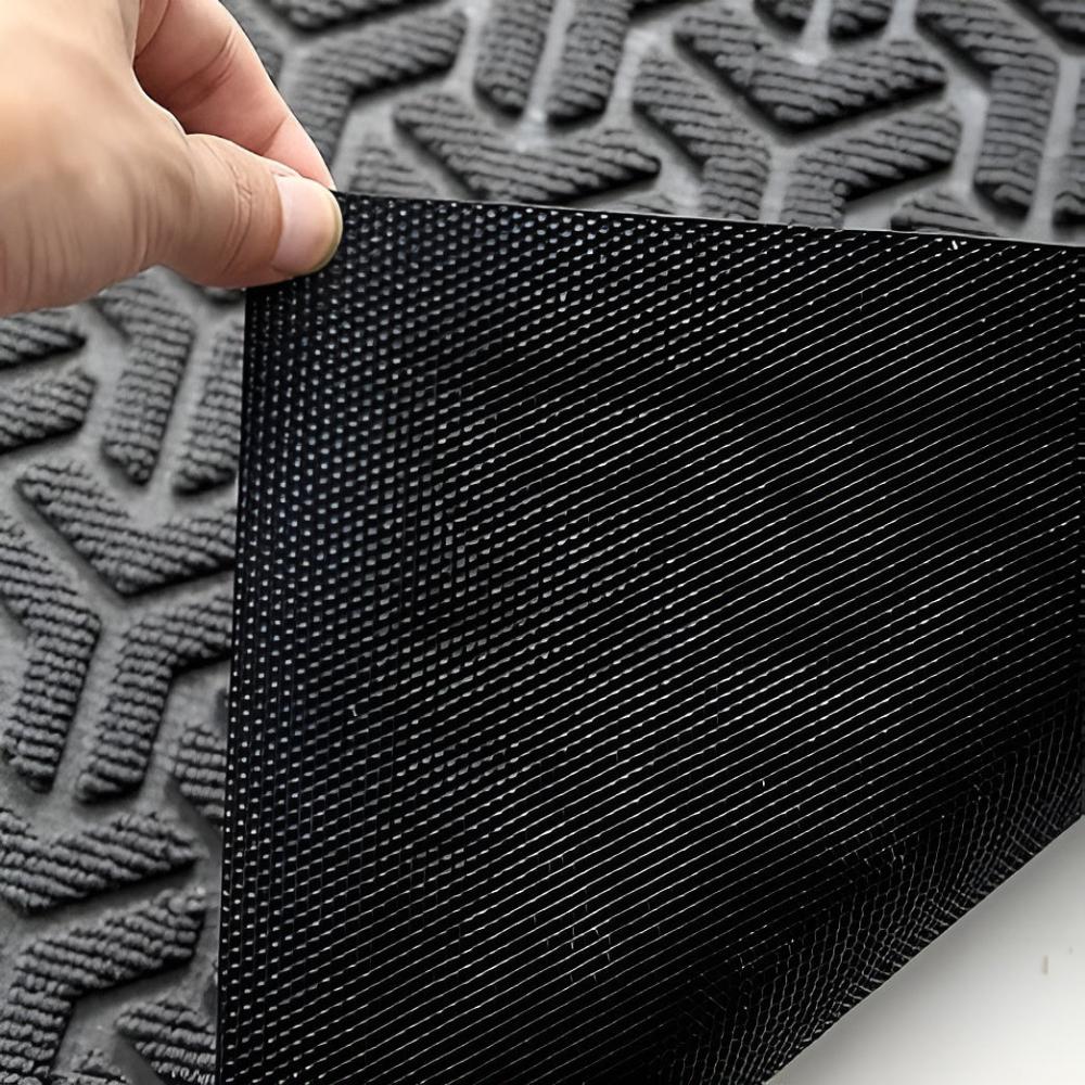 Stylish Geometric Door Mat for High-Traffic Areas