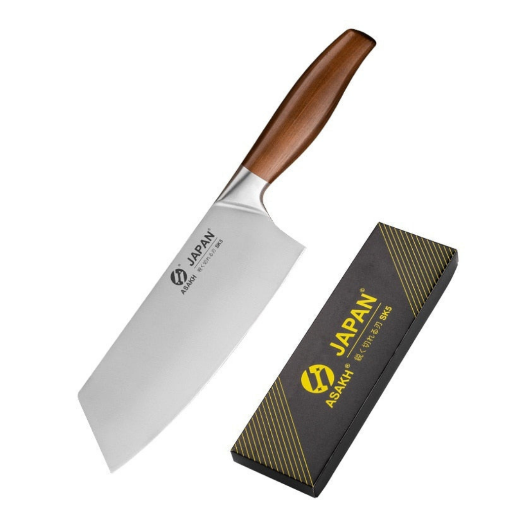 Japanese Chef Knife Set | High-Quality Stainless Steel Blades | Natural Wood Handles | Precision Cutting