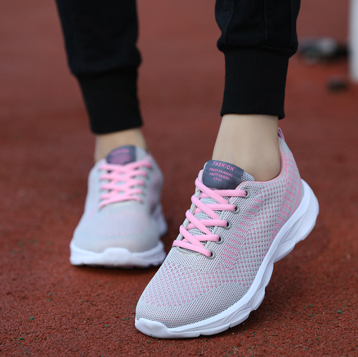 Women's Orthopedic Sneakers | Breathable Mesh Fabric | Supportive Cushioning | Comfortable Fit