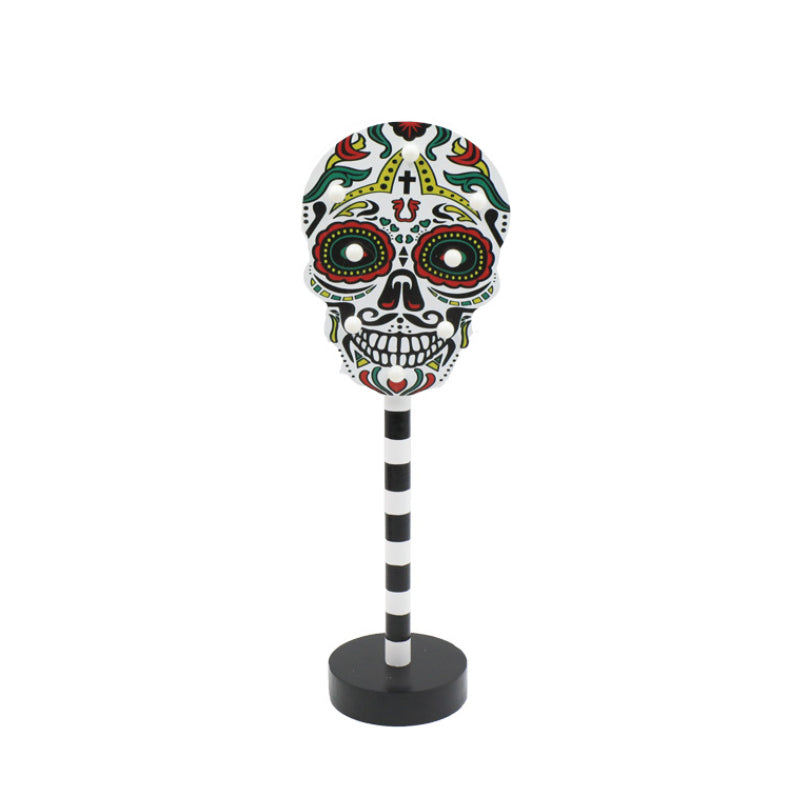 Solar-Powered Outdoor Halloween Lanterns with Spooky Glow