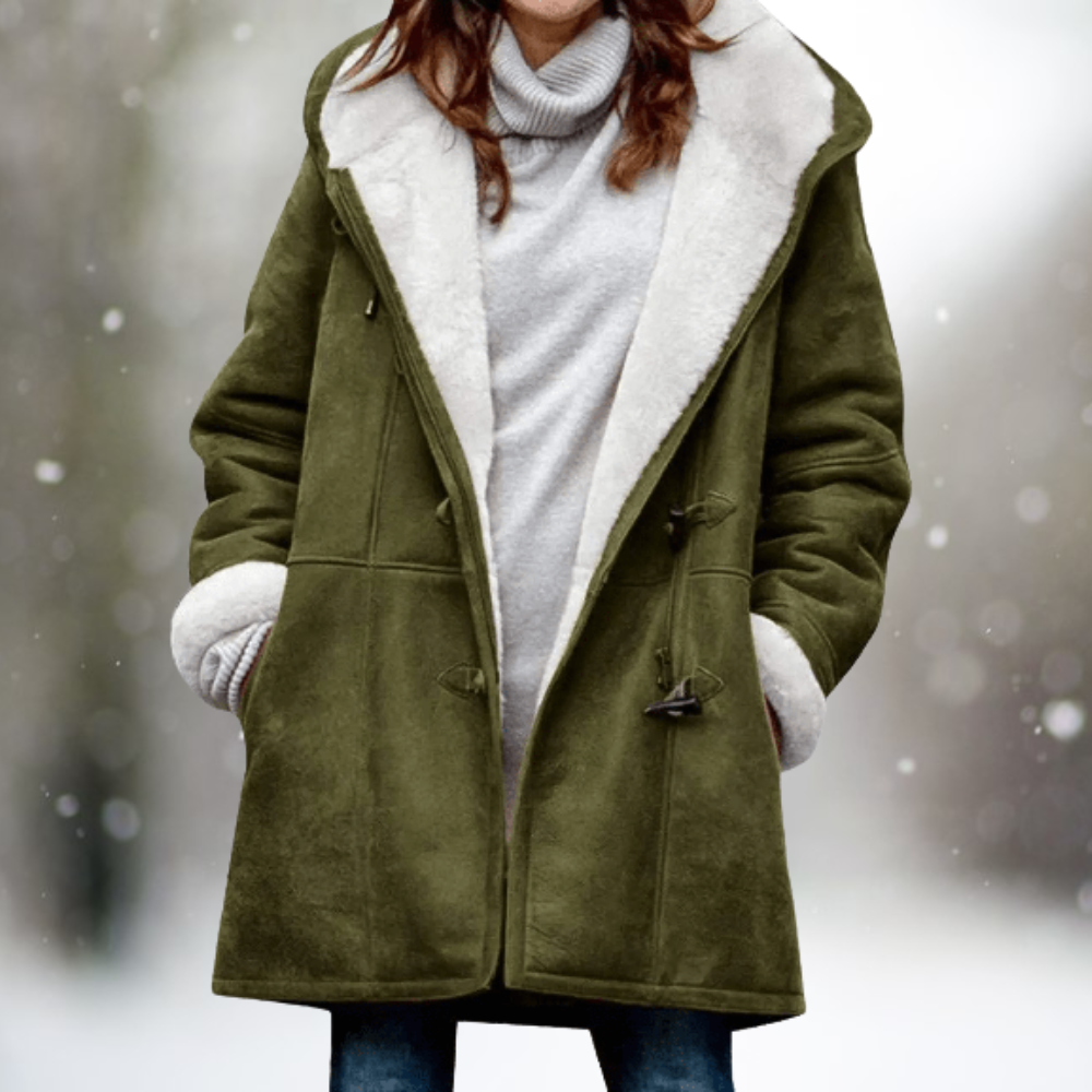 Hoodie Jacket | Mid-Length | Warm and Cozy | Cotton-Polyester