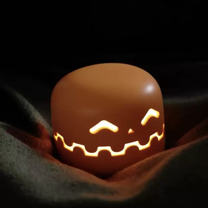 Halloween Pumpkin Night Light with Cozy Spooky Glow for Decor