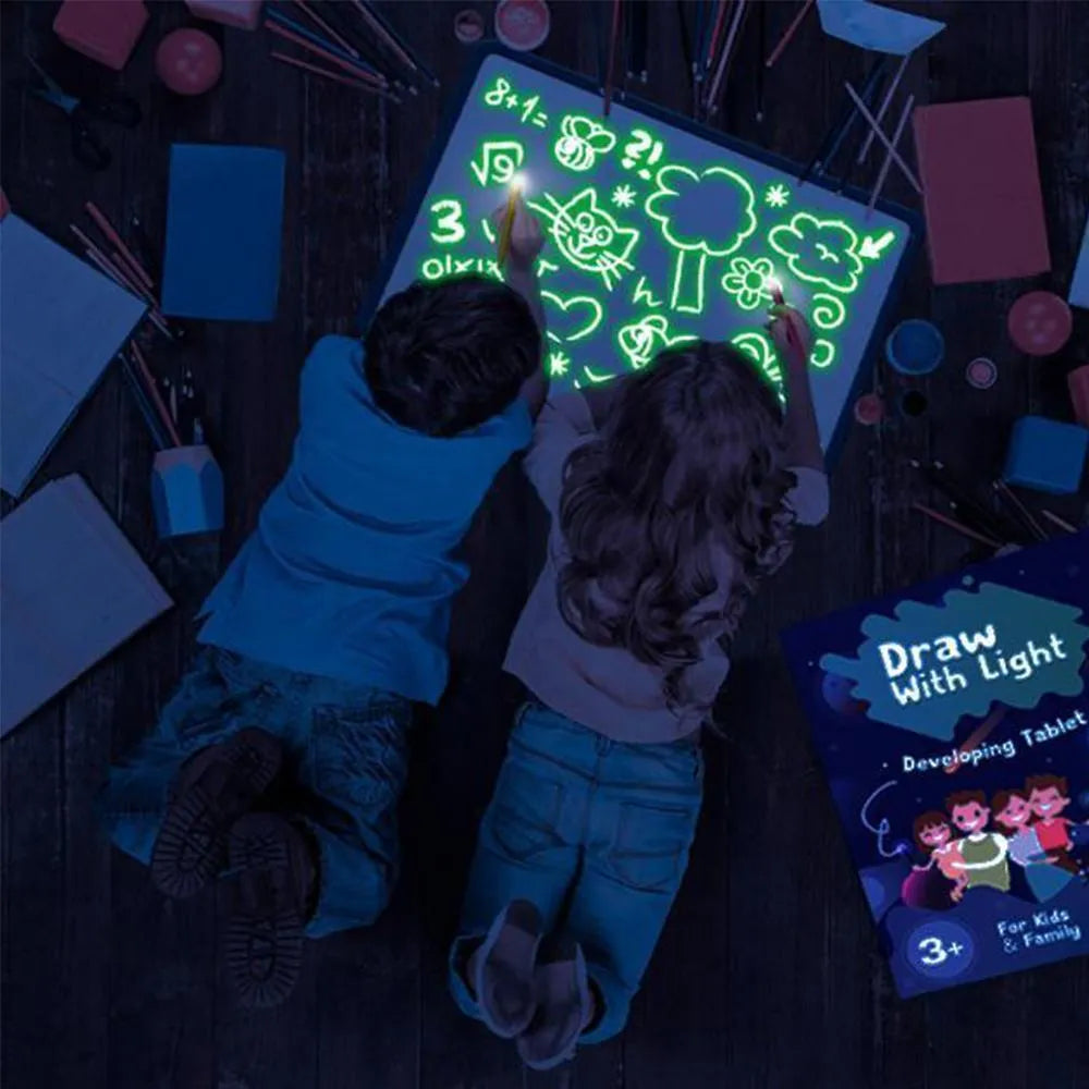 LED Light Drawing Tablet for Children