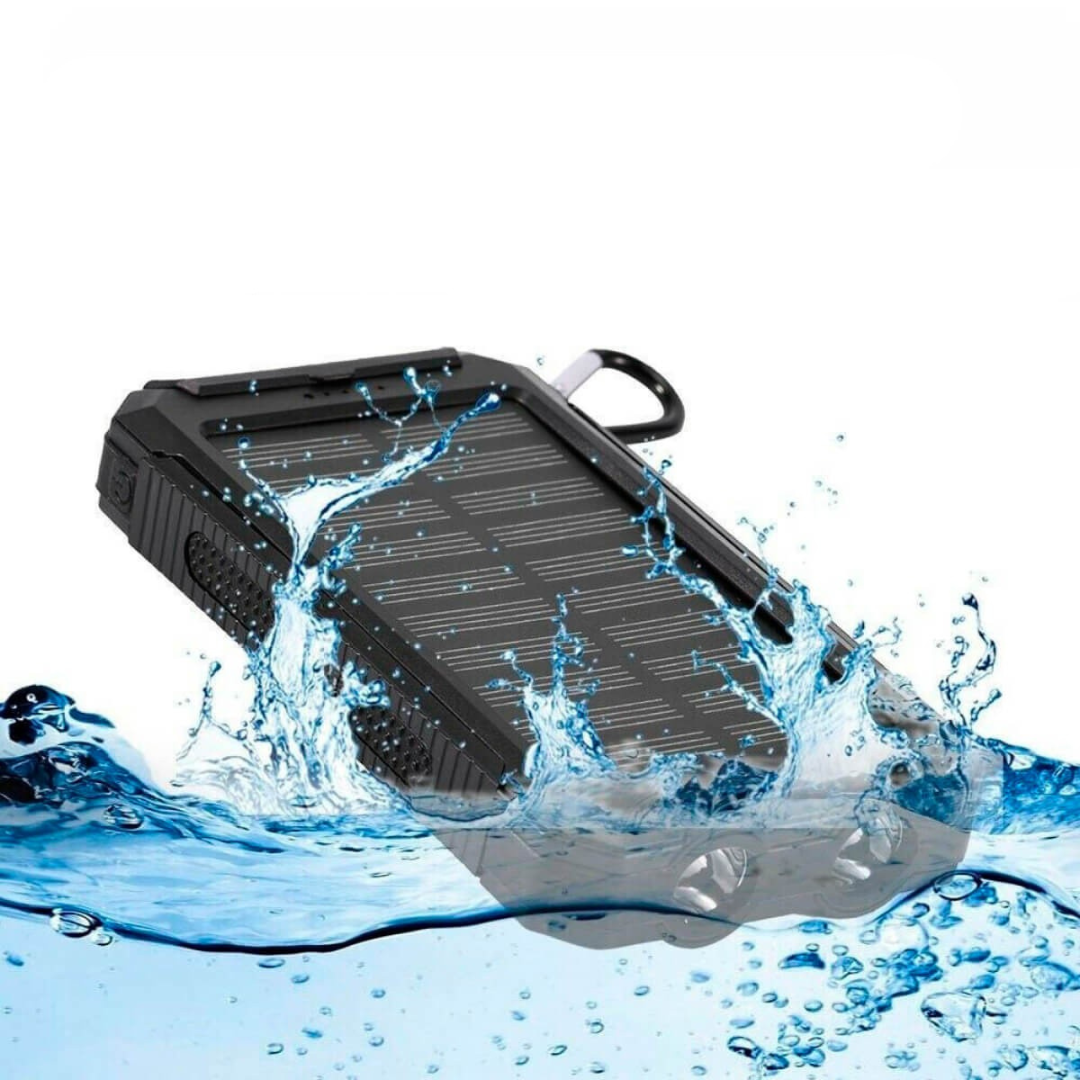 Solar Power Bank with 500,000 mAh Capacity - Portable External Charger