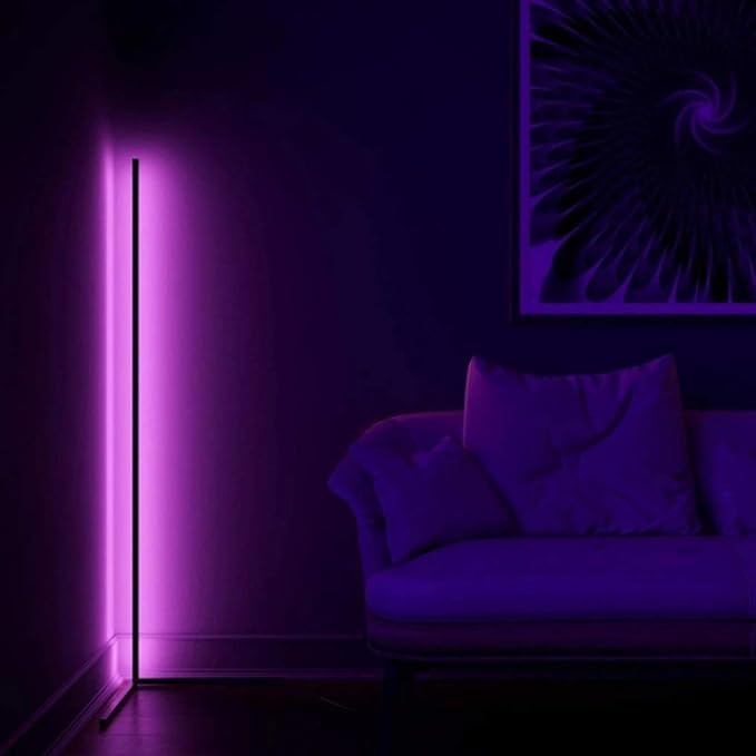 Taavita LED RGB Color-Changing Futuristic Floor Lamp