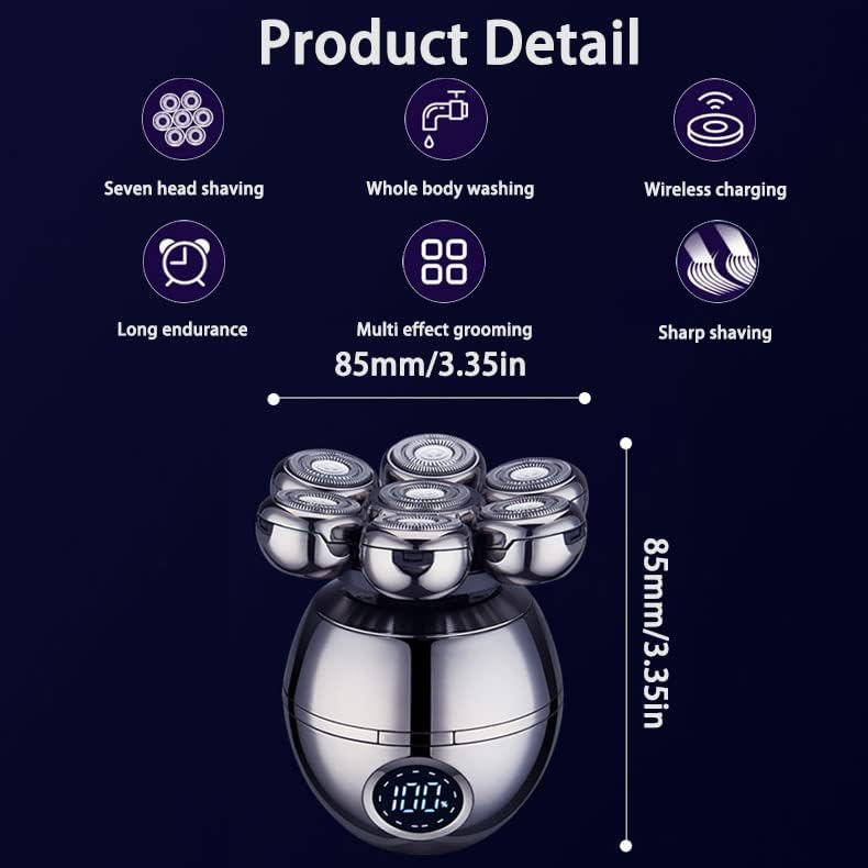 Rechargeable Cordless Head Shaver