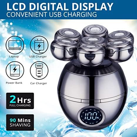 Rechargeable Cordless Head Shaver