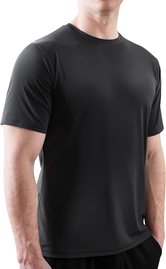 Taavita Men's Classic Cooling T-Shirt - Breathable & Cooling Fabric