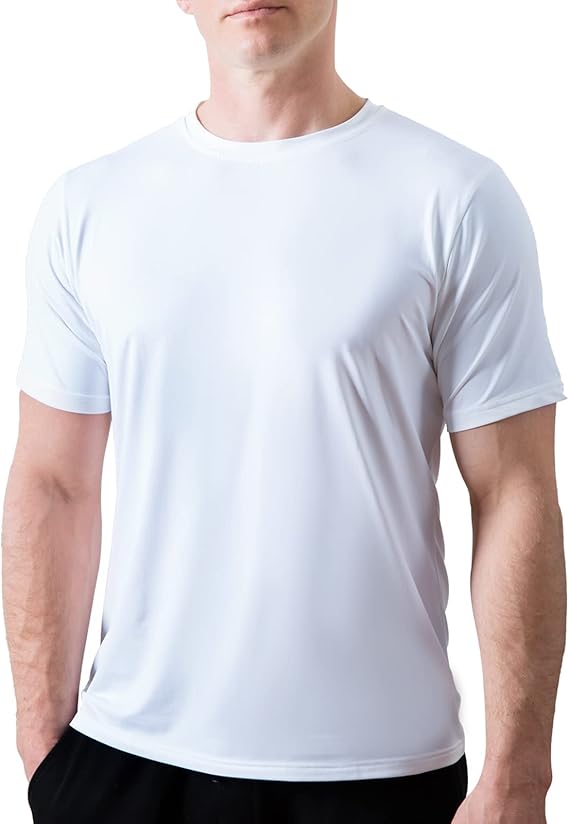 Taavita Men's Classic Cooling T-Shirt - Breathable & Cooling Fabric