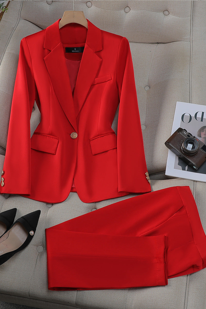 Women’s Blazer & Pants Set | Timeless Elegant Design | Soft Fabric & Multiple Colors | Comfortable Fit