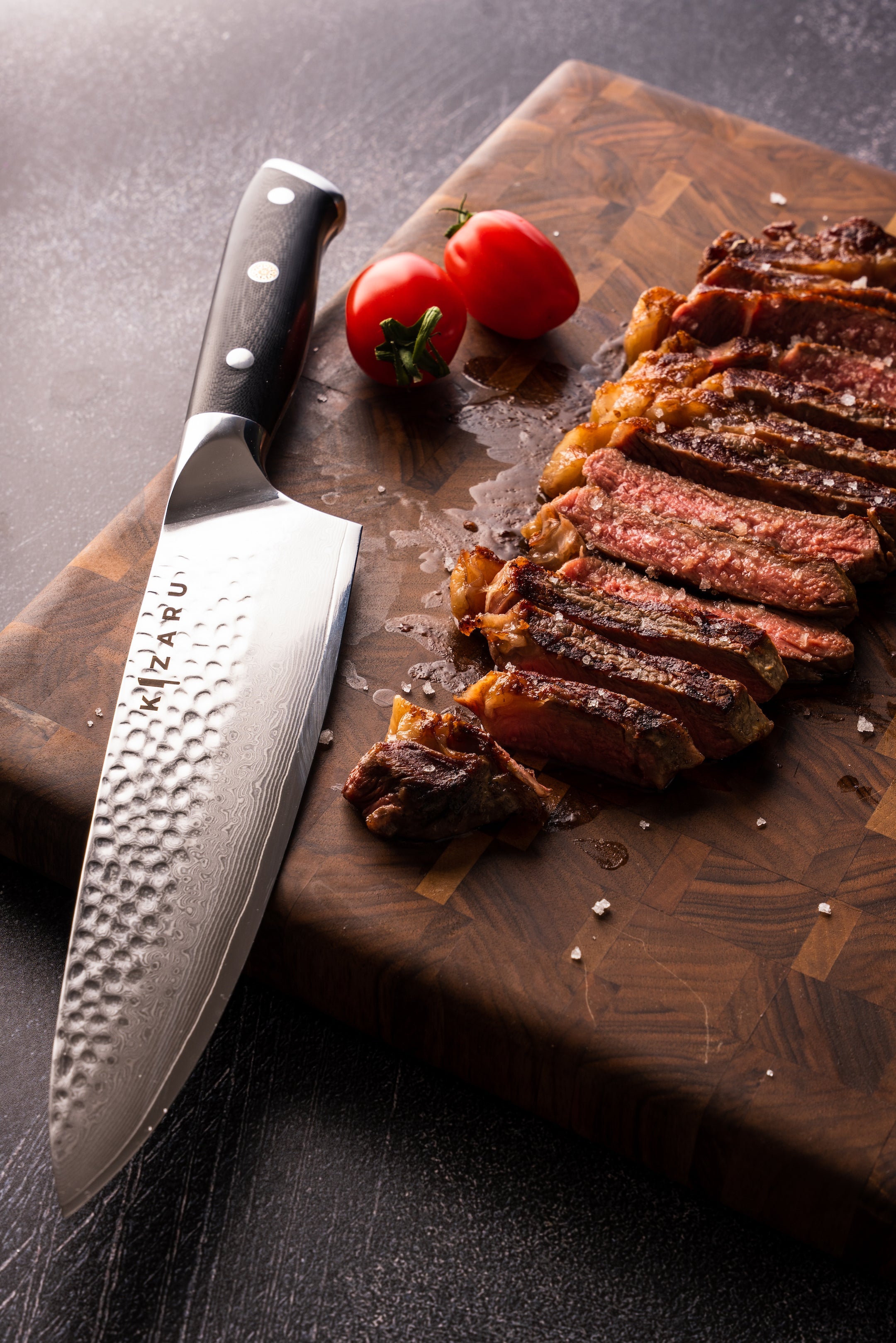 Ryzensta — Damascus Steel Kitchen Knife Set with Precision Blades
