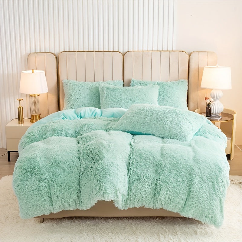 Quilt Cover Set | Wrinkle-Resistant | Soft Cozy Warmth | Polyester