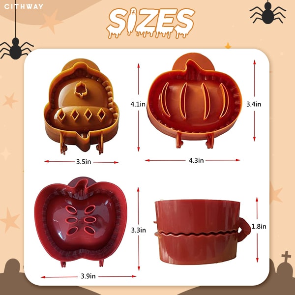 Halloween Hand Pie Maker with One-Press Operation for Easy Festive Treats