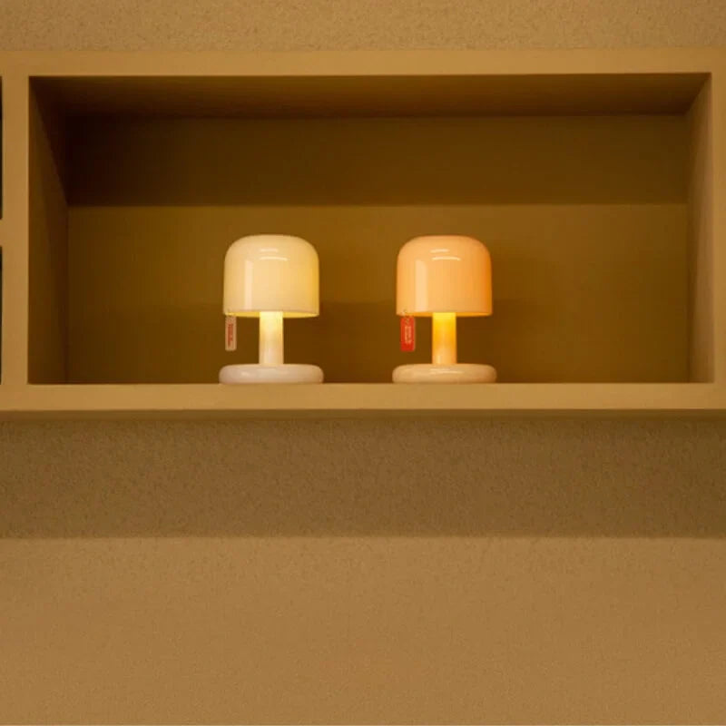 Portable LED Table Lamp | USB Rechargeable Mini Sunset Light | Warm Ambient Glow | Compact & Eco-Friendly Design