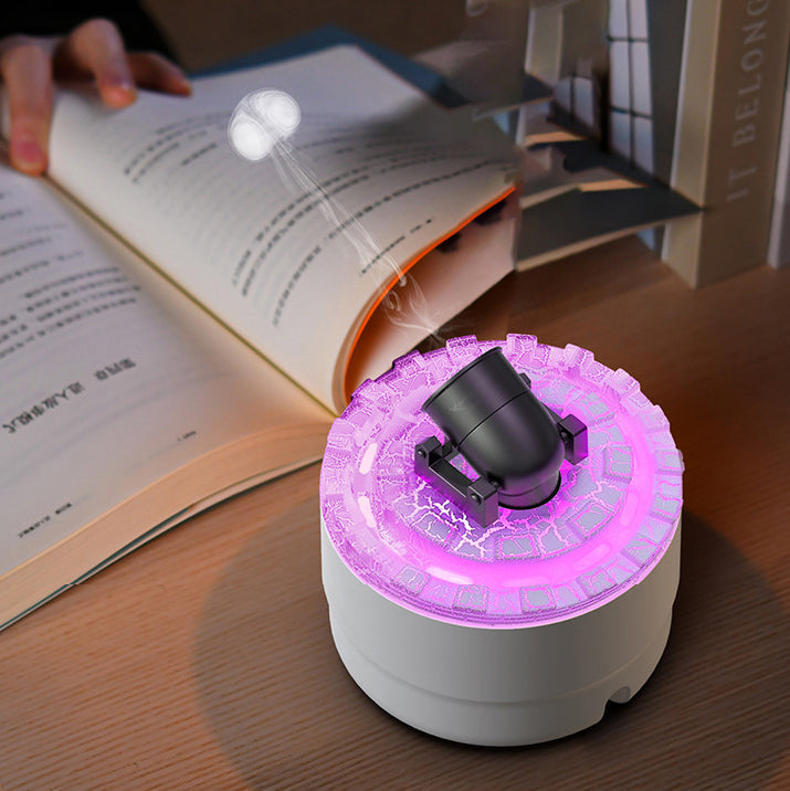Cordless Aroma Diffuser | Flame-Effect LED | Portable Relaxation Device | Plastic