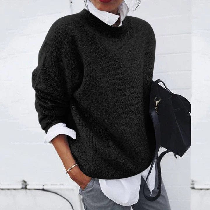 Women's Sweatshirt | Soft Knit Fabric & Crewneck Design | Oversized Fit | Comfortable Everyday Wear