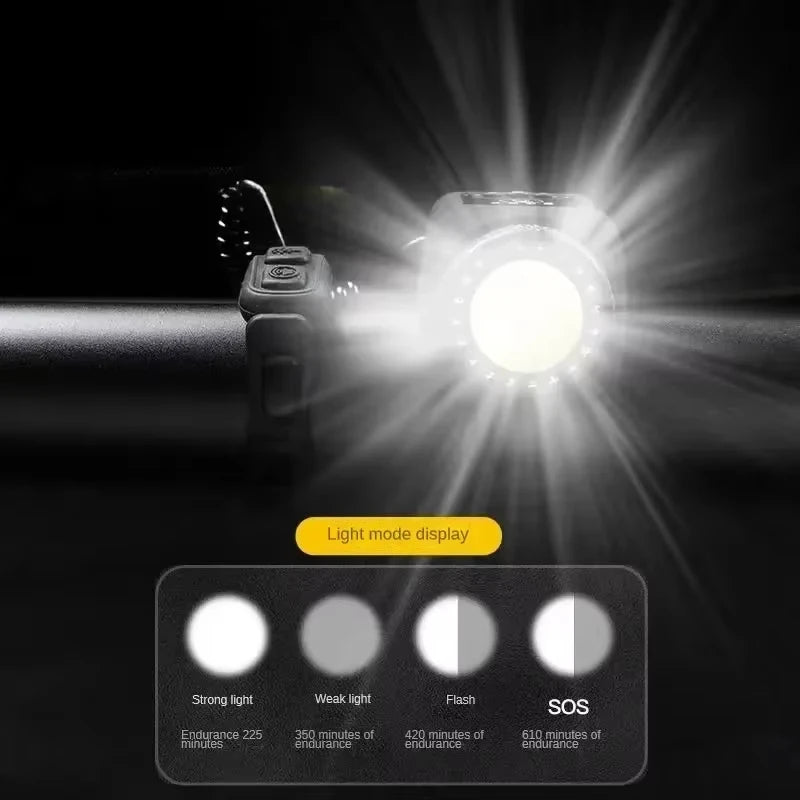 Smart Cycling Safety Horn with LED Headlight
