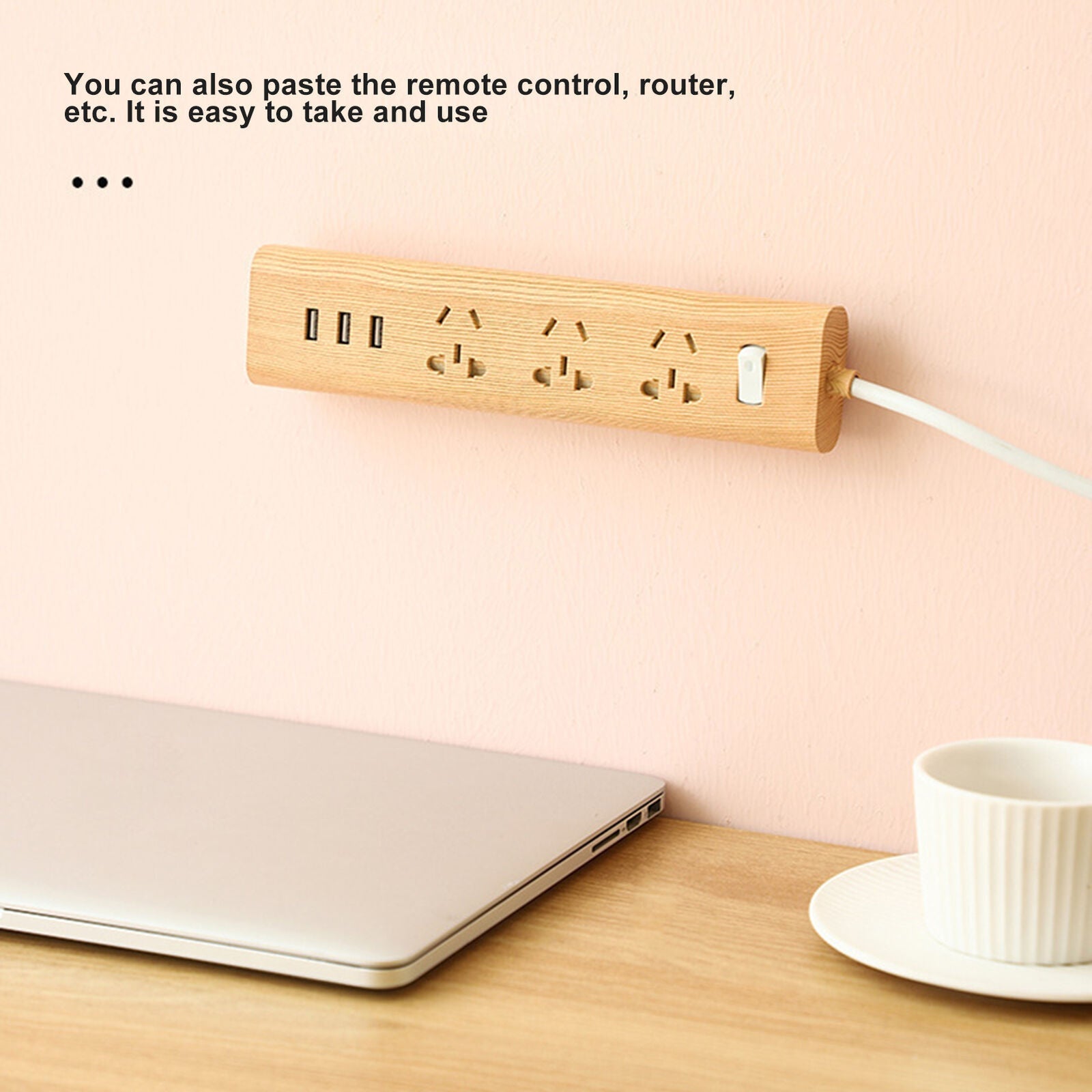 Self-Adhesive No-Drill Socket Organizer