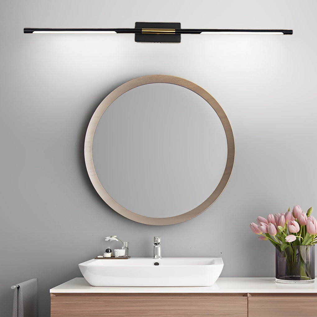 23.6''/39.4'' Linear LED Bath Light Bar - Wall Mounted Vanity Light with Taavita Finish and Acrylic Shade