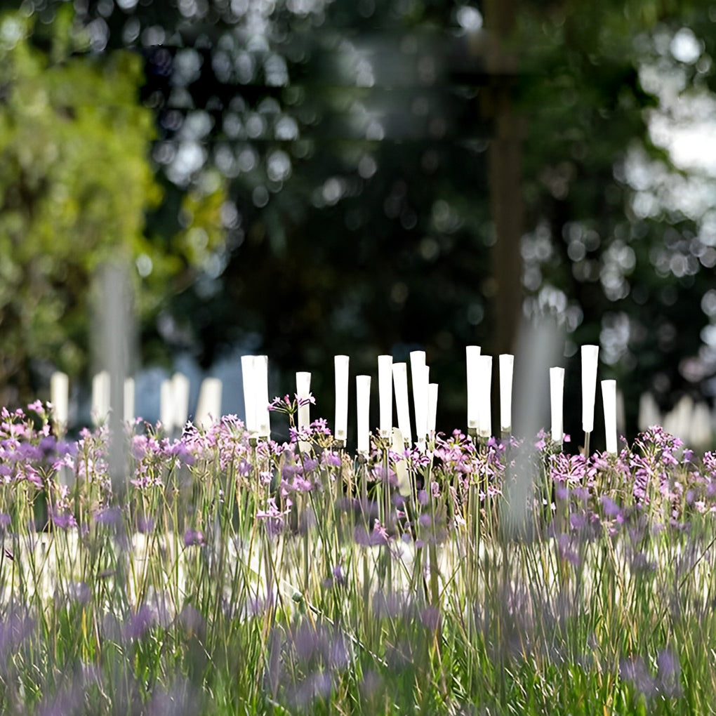 10pcs Waterproof Acrylic Frosted Taavita Outdoor Lawn Stick Lights Lamp