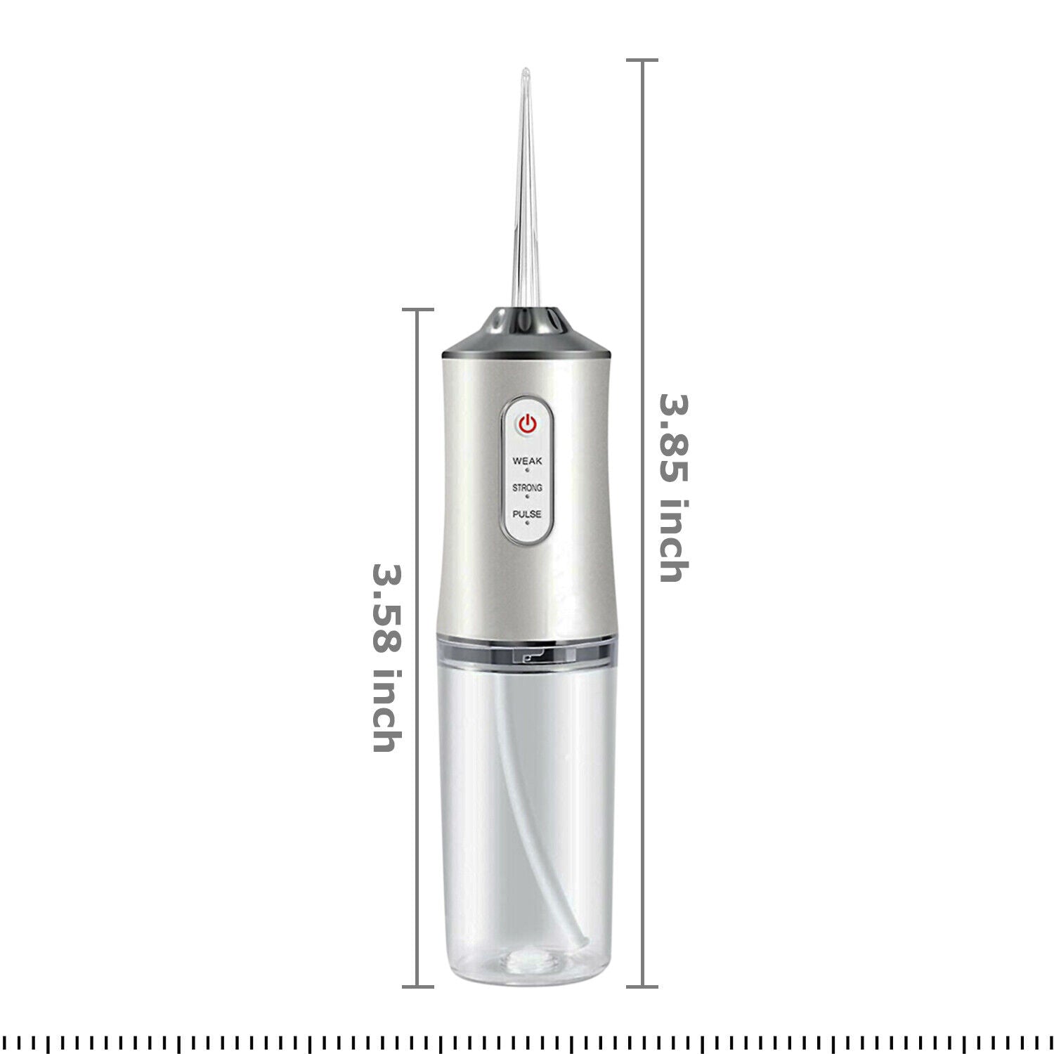 Compact Water Flosser for Oral Hygiene on the Go