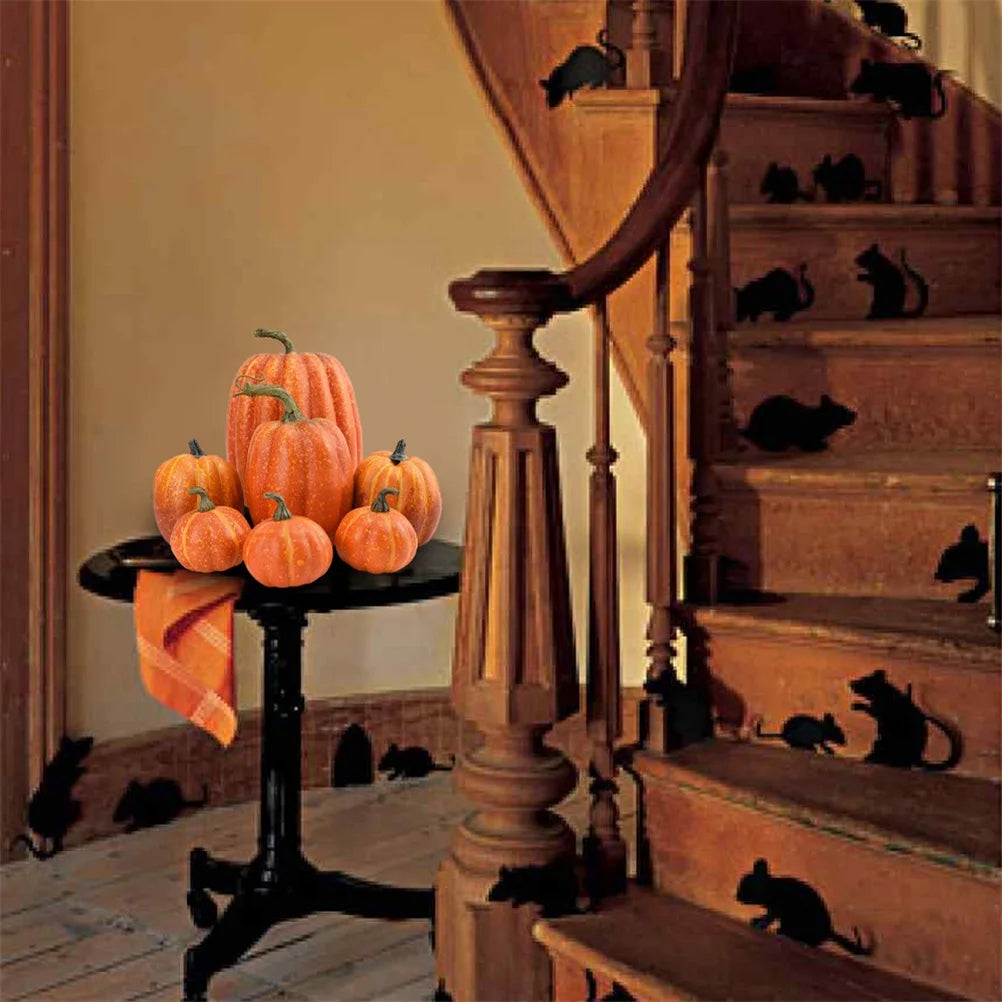 Authentic-Looking Artificial Pumpkins for Halloween Decoration