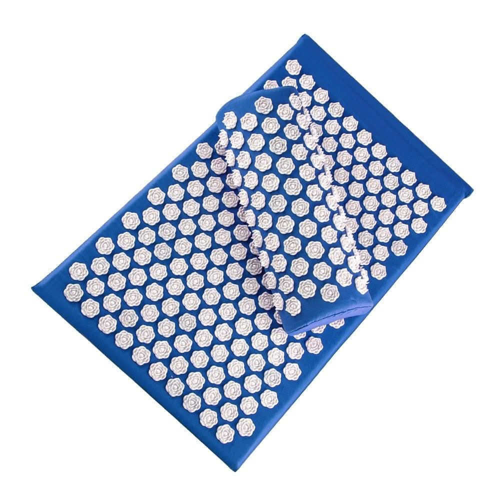 SerenityTouch Acupressure Mat and Pillow Duo for Total Relaxation
