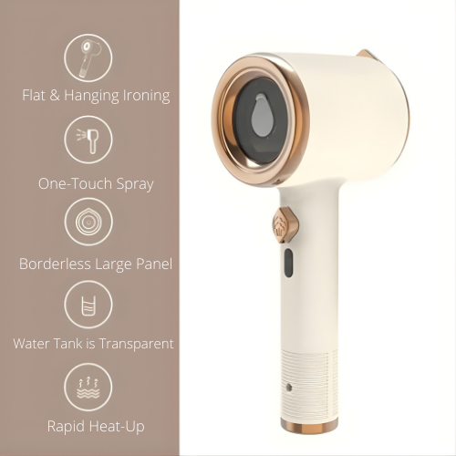 Portable Steam Iron for Quick Wrinkle Removal – Ideal for Travel