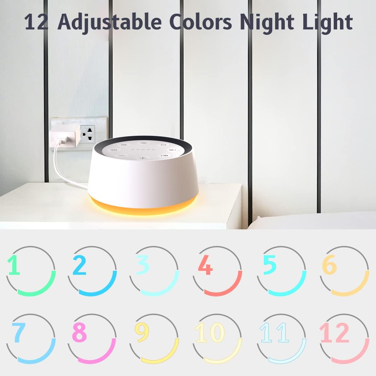 White Noise Machine for Infants – Soothing Sounds for Sleep