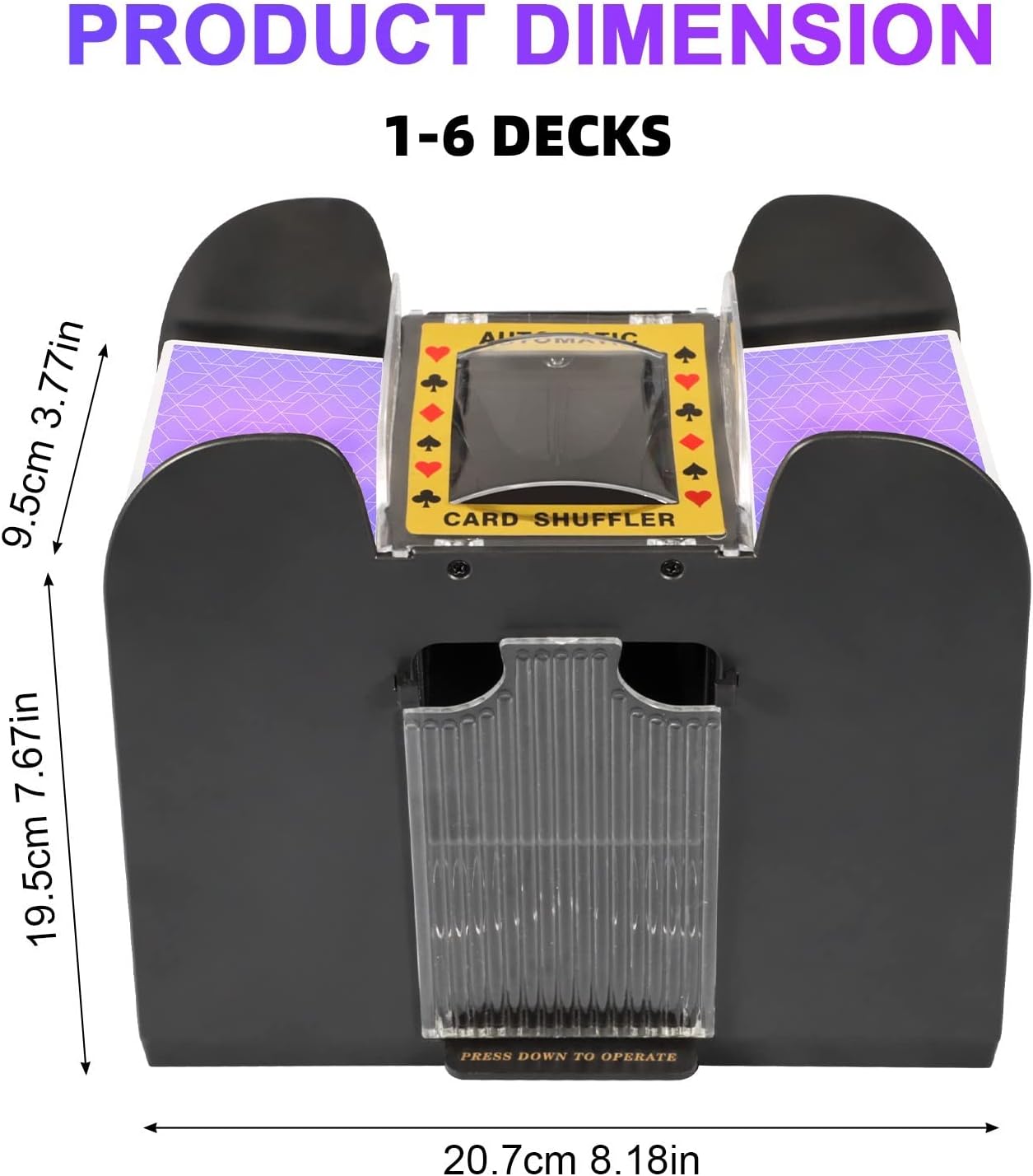 Effortless Card Shuffle Machine for Quick Games