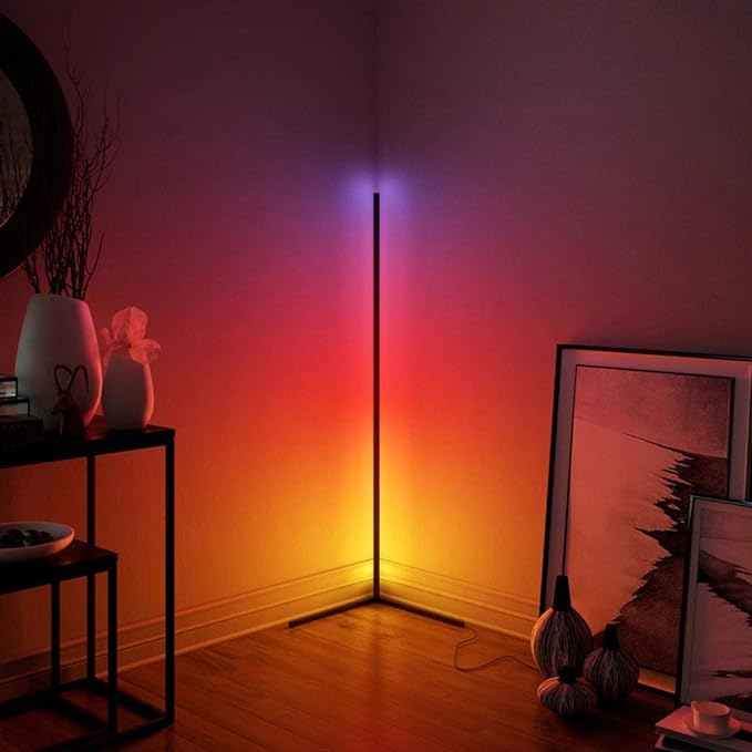 Taavita LED RGB Color-Changing Futuristic Floor Lamp