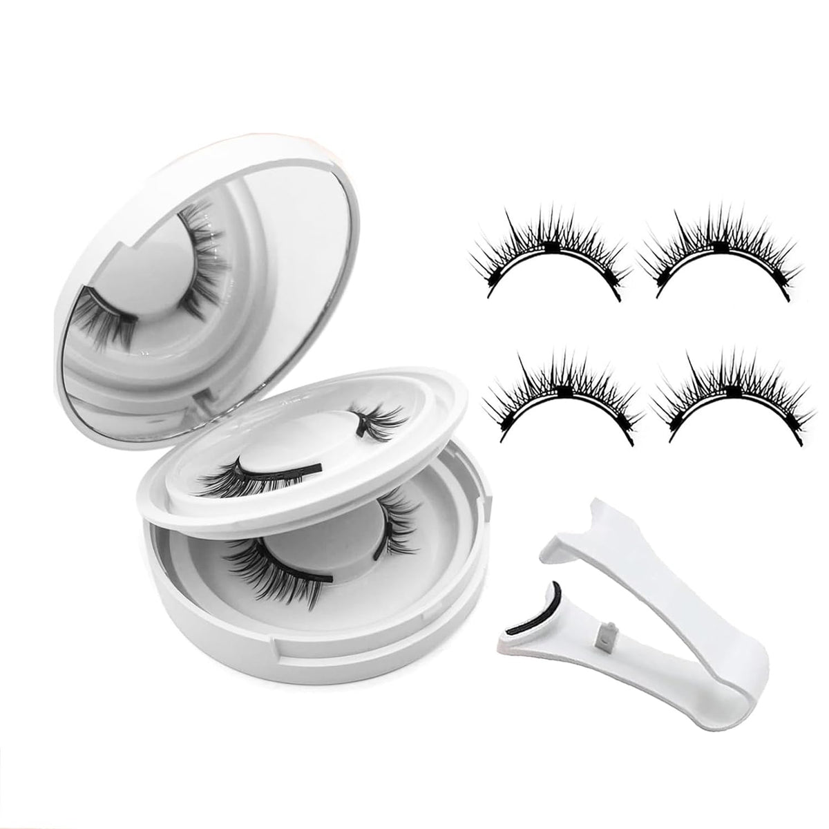 Magnetic Eyelashes for Natural Appearance – Easy Application, No Adhesive
