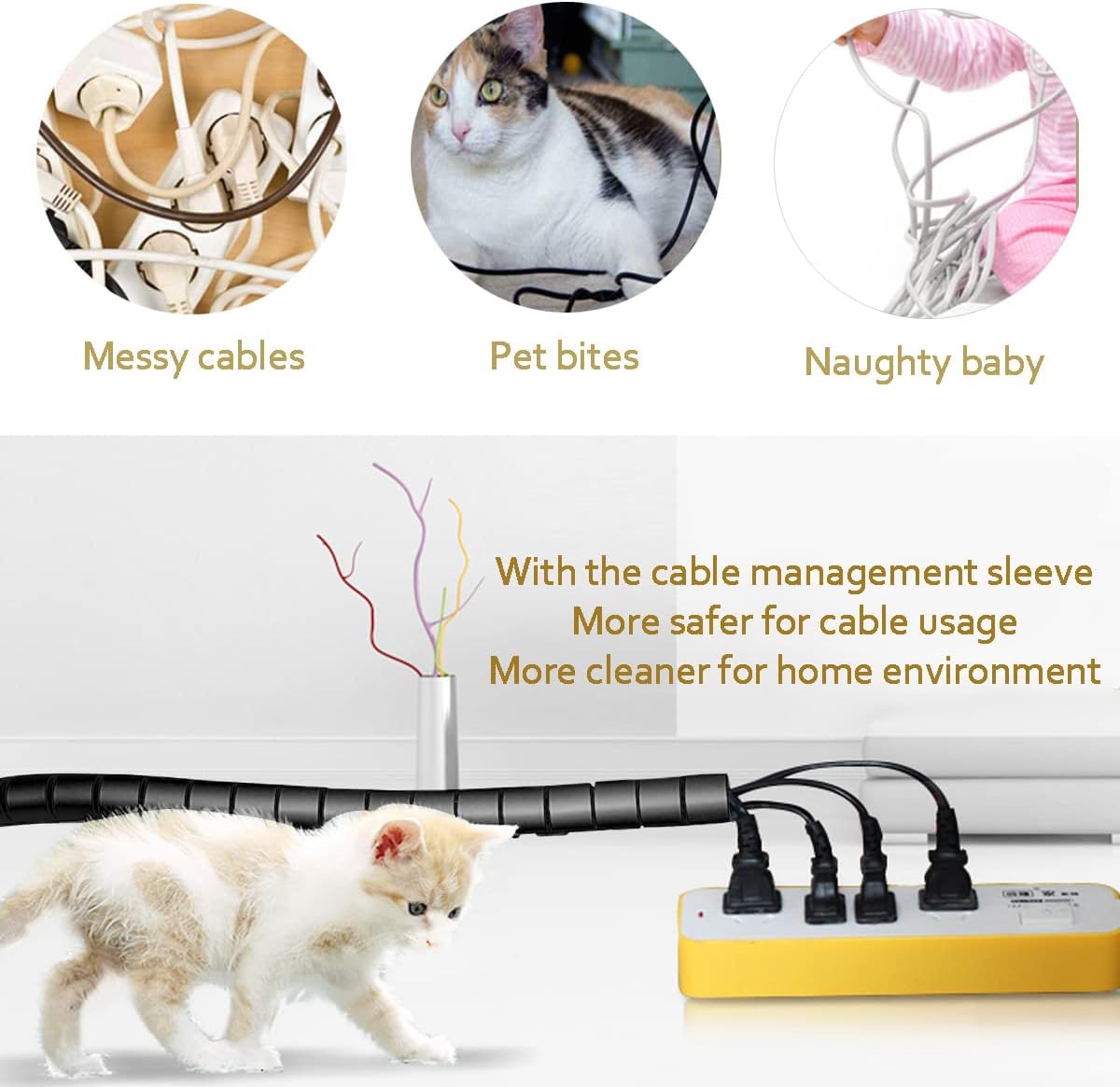 Desk Cable Management Solution