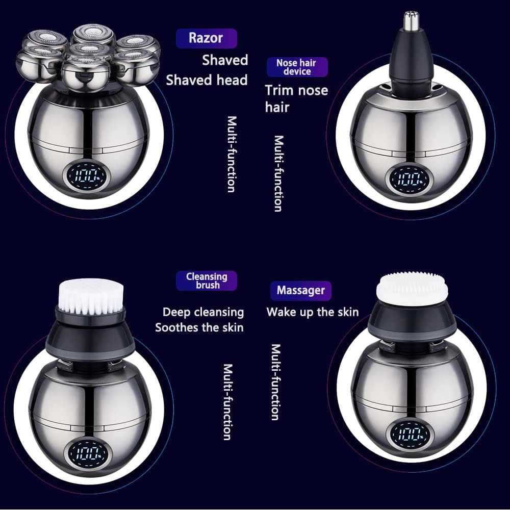 Rechargeable Cordless Head Shaver