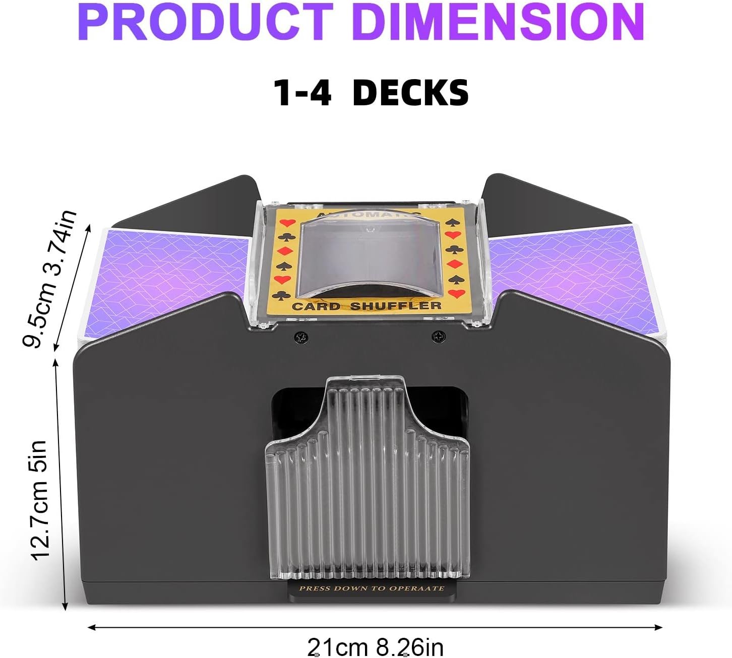 Effortless Card Shuffle Machine for Quick Games