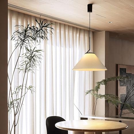 Luxe Cream Textured Pendant Light for Cozy Interiors
