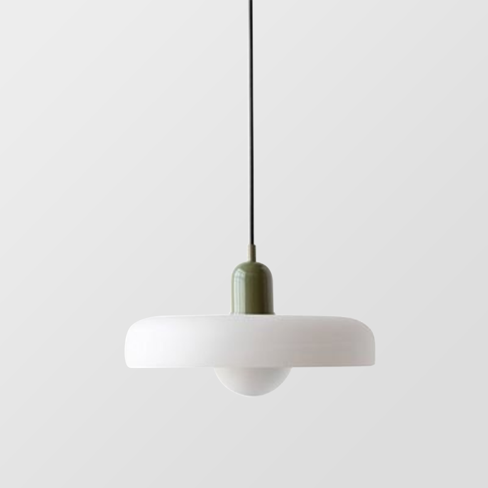 Pendant Lamp | Bauhaus Stained Glass Design | Glass Material | Adjustable Suspension