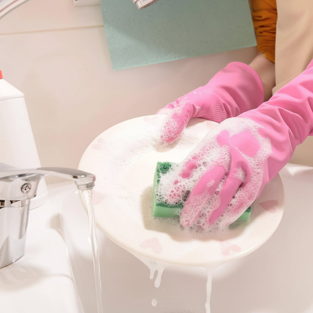 Eco-Friendly Grip Gloves for Household and Garden Tasks