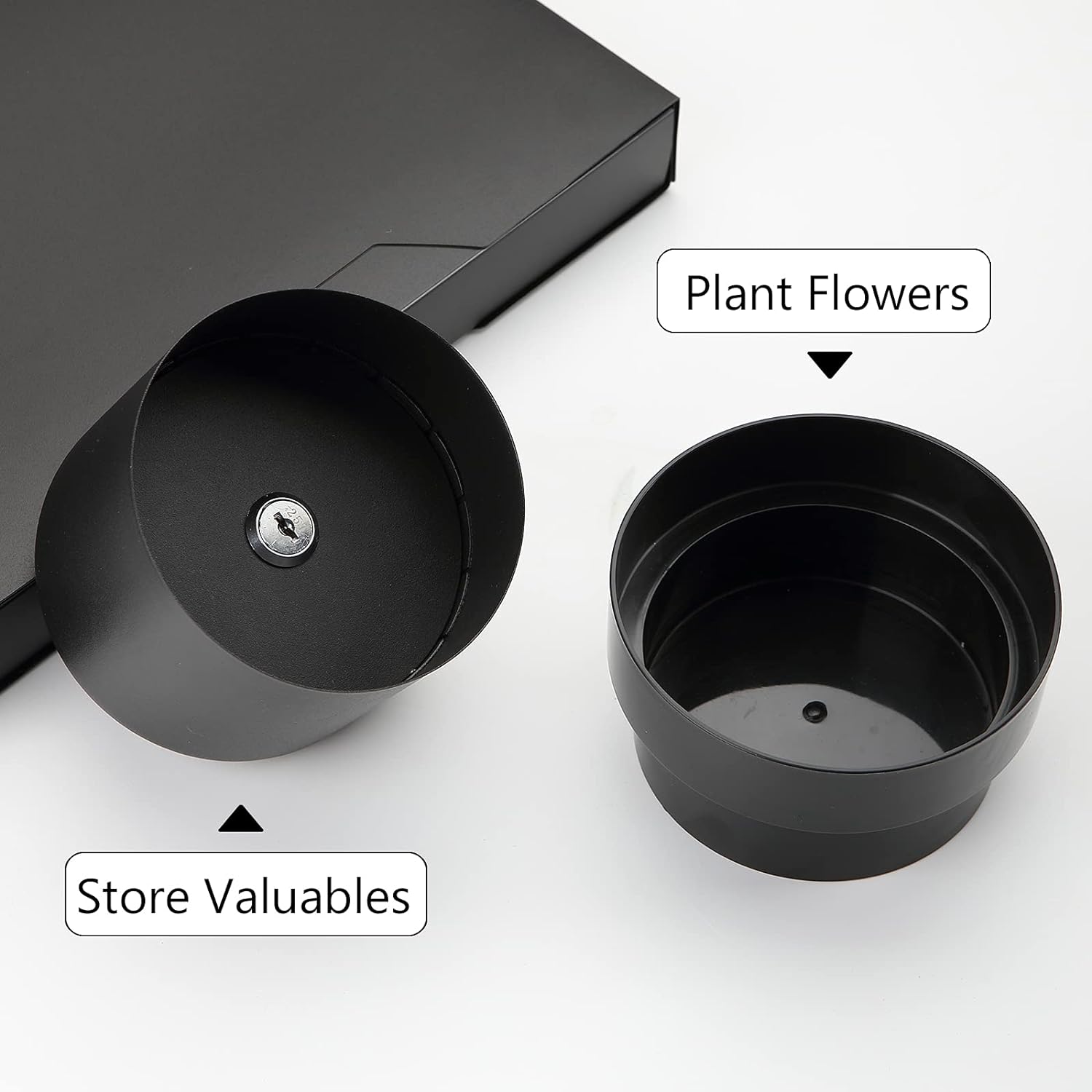 Discreet Lockbox for Concealed Storage