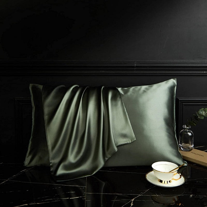SilkDream Luxe Pillowcases - Pure Mulberry Silk & Tencel Blend