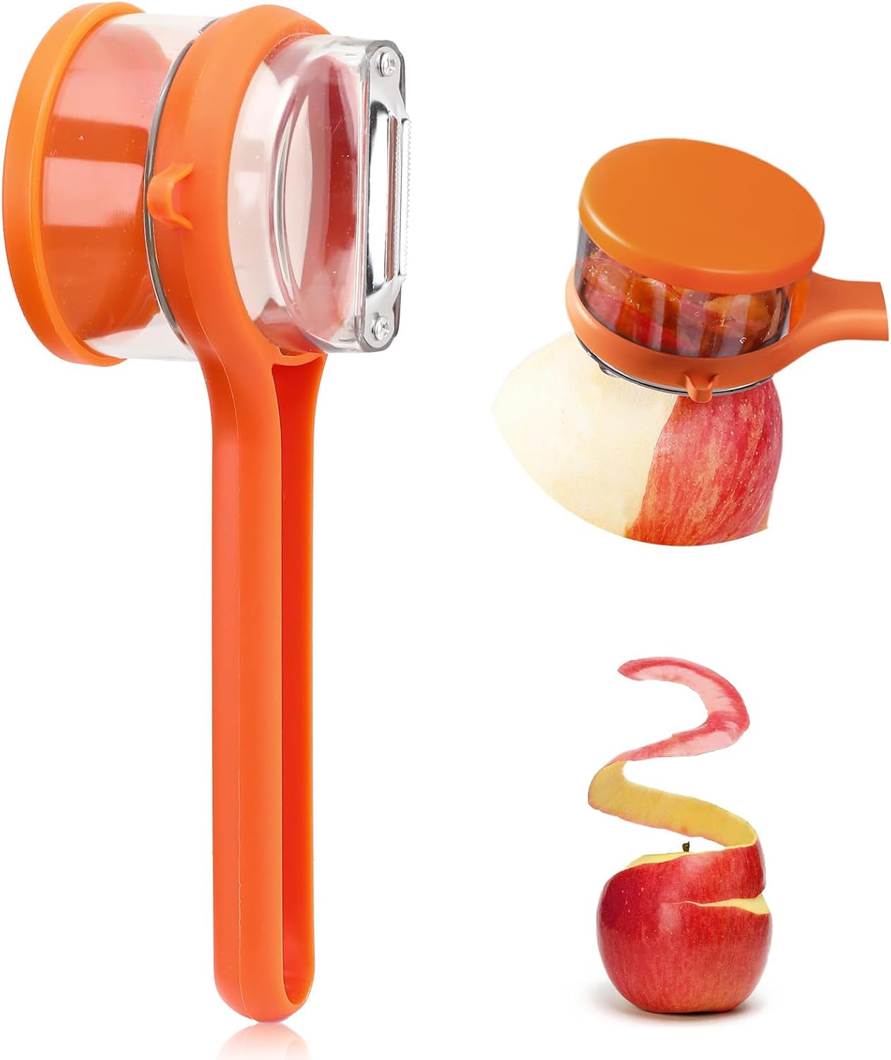 Effortless Fruit and Vegetable Peeler with Dual Blades