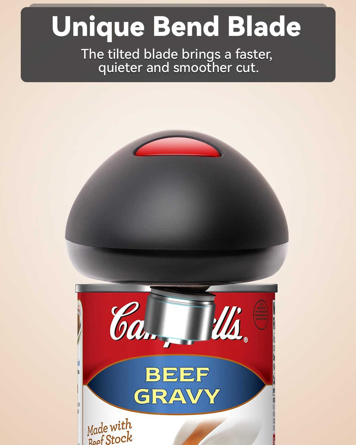 Smart Touch Can Opener for Effortless Kitchen Prep