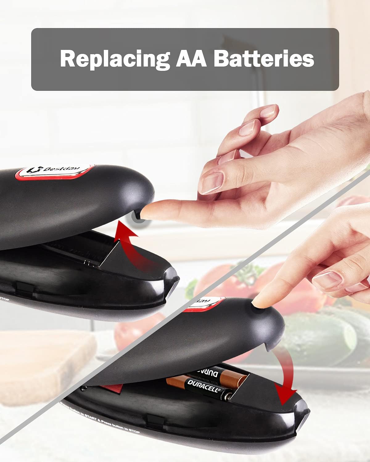 Smart Touch Can Opener for Effortless Kitchen Prep