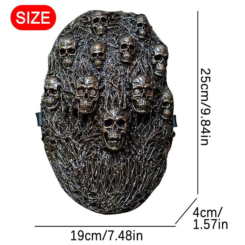 Realistic Halloween Skull Mask Soft Breathable Comfort