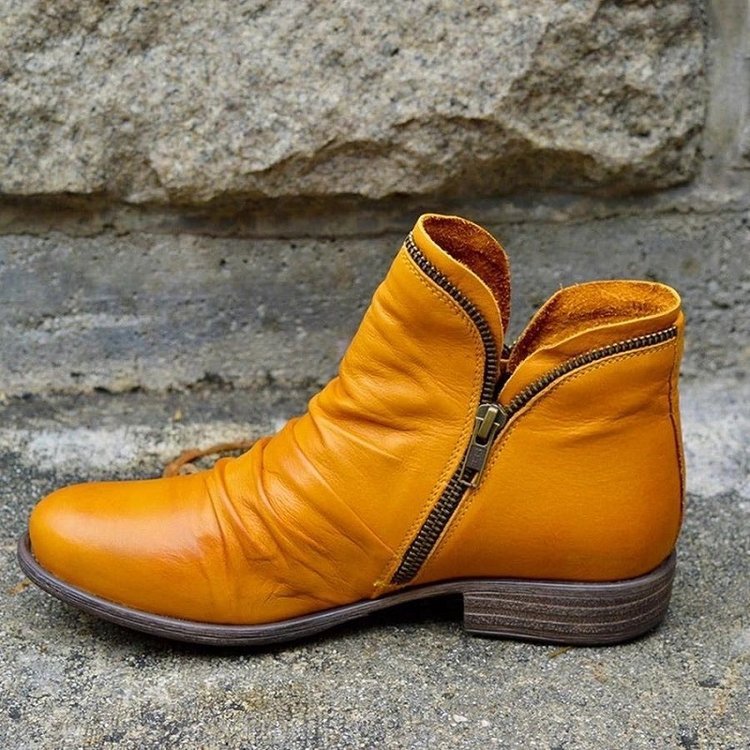 Women’s Ankle Boots | Comfort Technology & 3-Arch Support | Synthetic Leather | Warm & Dry Fit