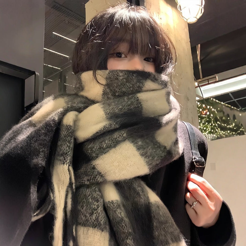 Knit Scarf | Thick Warm | Superior Cold Weather Comfort | Polyester