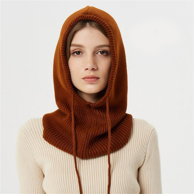 Knitted Winter Beanie Made of Cashmere