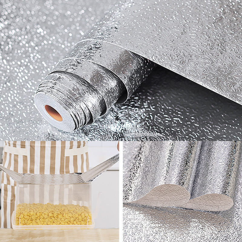 Modern Kitchen Backsplash Wallpaper Plaid Print Peel and Stick Backsplash Tile Clearhalo 'Flooring 'Home Improvement' 'home_improvement' 'home_improvement_peel_stick_blacksplash' 'Peel & Stick Backsplash Tile' 'peel_stick_blacksplash' 'Walls & Ceilings' Walls and Ceiling' 6835692