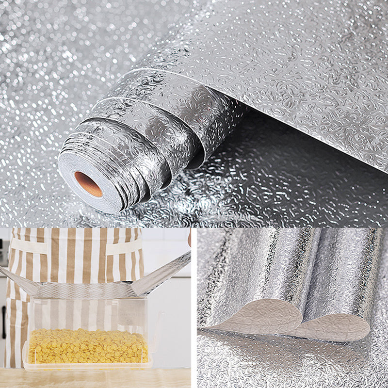 Modern Kitchen Backsplash Wallpaper Plaid Print Peel and Stick Backsplash Tile Clearhalo 'Flooring 'Home Improvement' 'home_improvement' 'home_improvement_peel_stick_blacksplash' 'Peel & Stick Backsplash Tile' 'peel_stick_blacksplash' 'Walls & Ceilings' Walls and Ceiling' 6835677